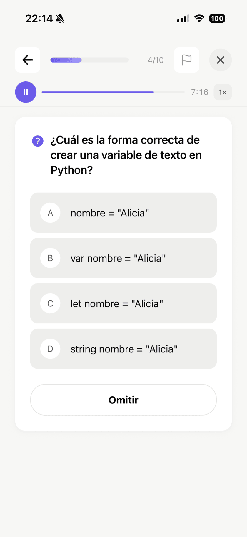 Convierte diapositivas de clase en quizzes con IA